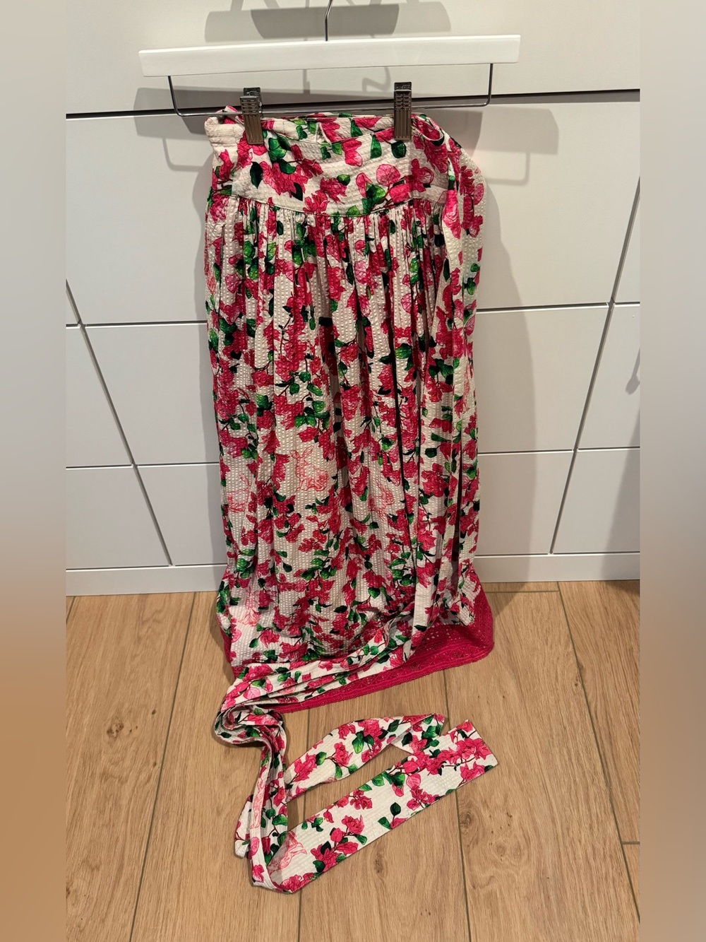 NWT Atlantic Midi Ball Skirt | Seersucker